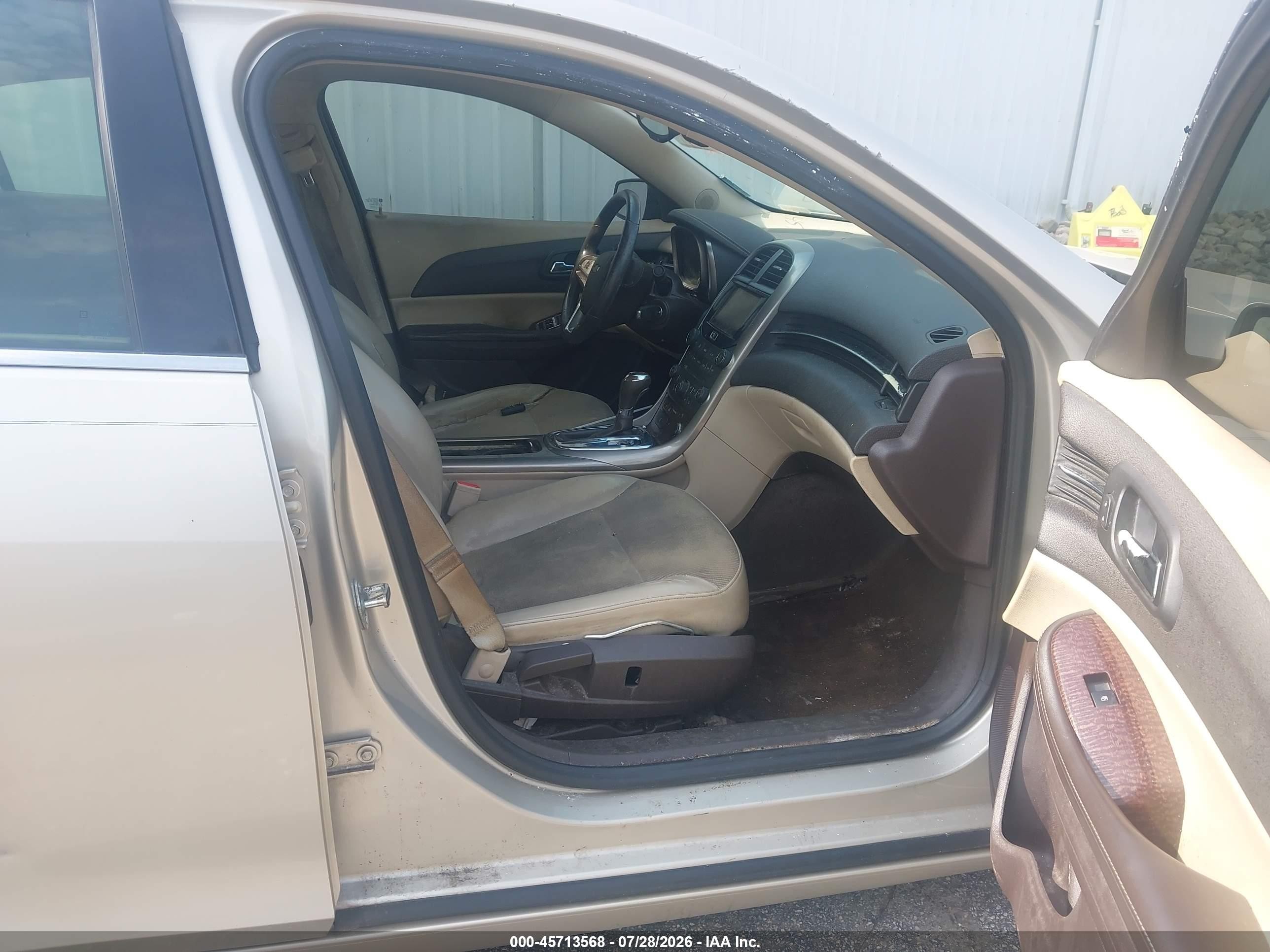 2013 Chevrolet Malibu 2lt Champagne vin: 1G11E5SA6DF171744