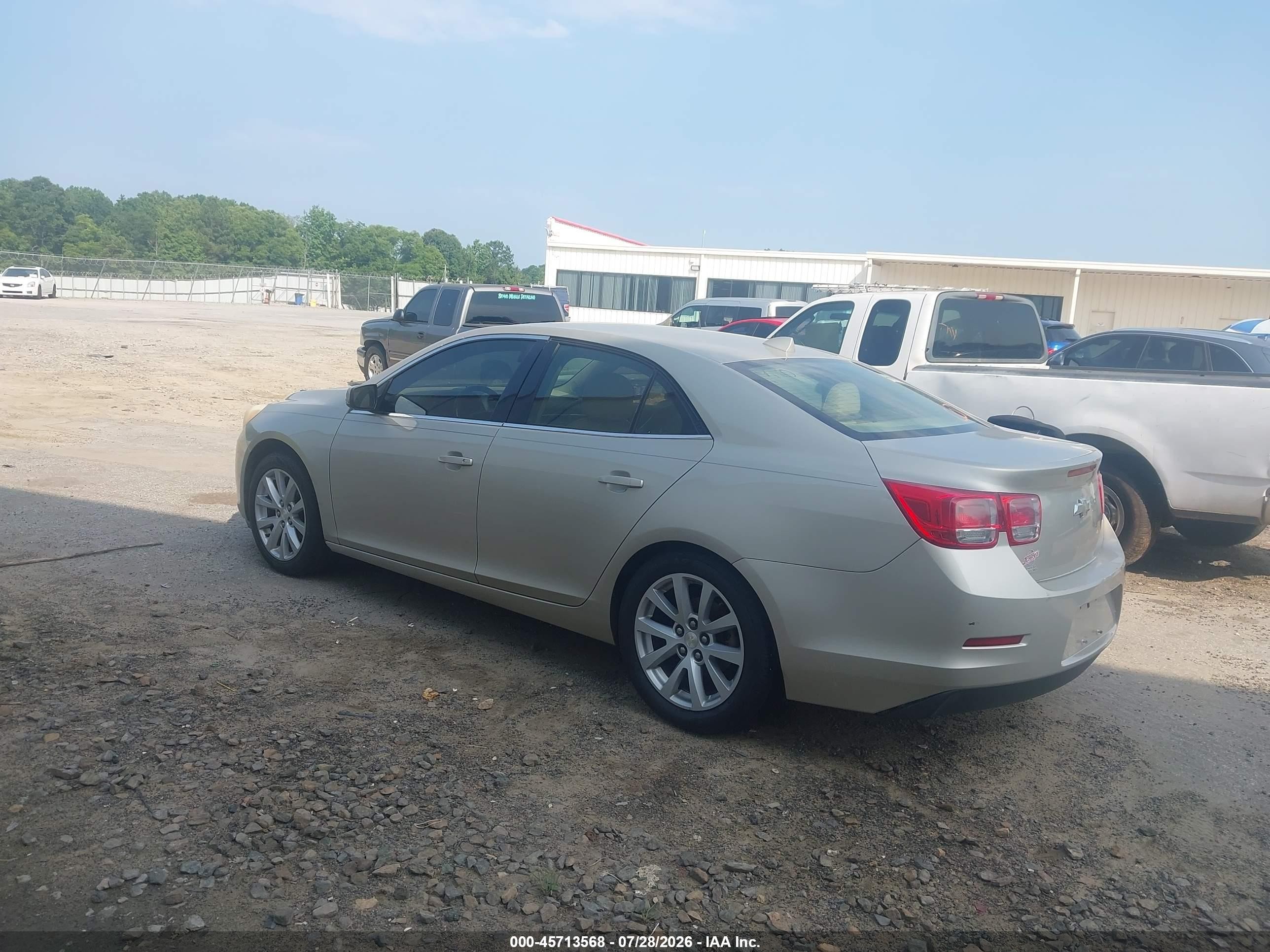 2013 Chevrolet Malibu 2lt Champagne vin: 1G11E5SA6DF171744