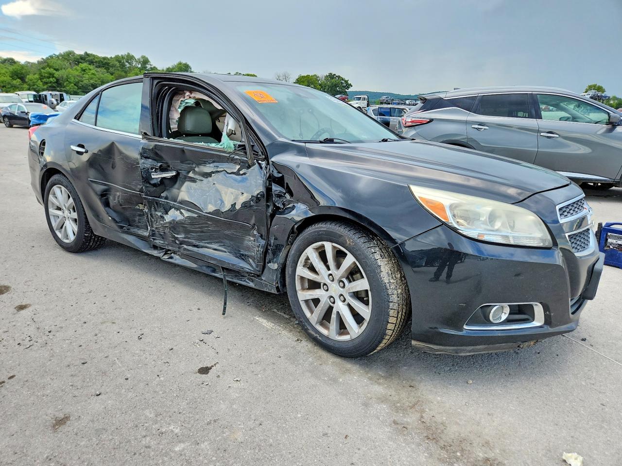 2013 Chevrolet Malibu 2lt Black vin: 1G11E5SA6DF198197