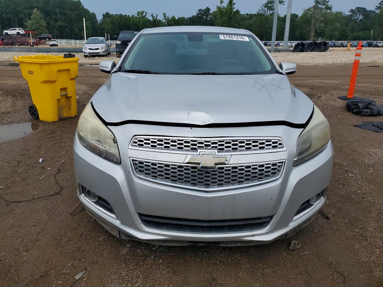 2013 Chevrolet Malibu 2lt Silver vin: 1G11E5SA6DF209957