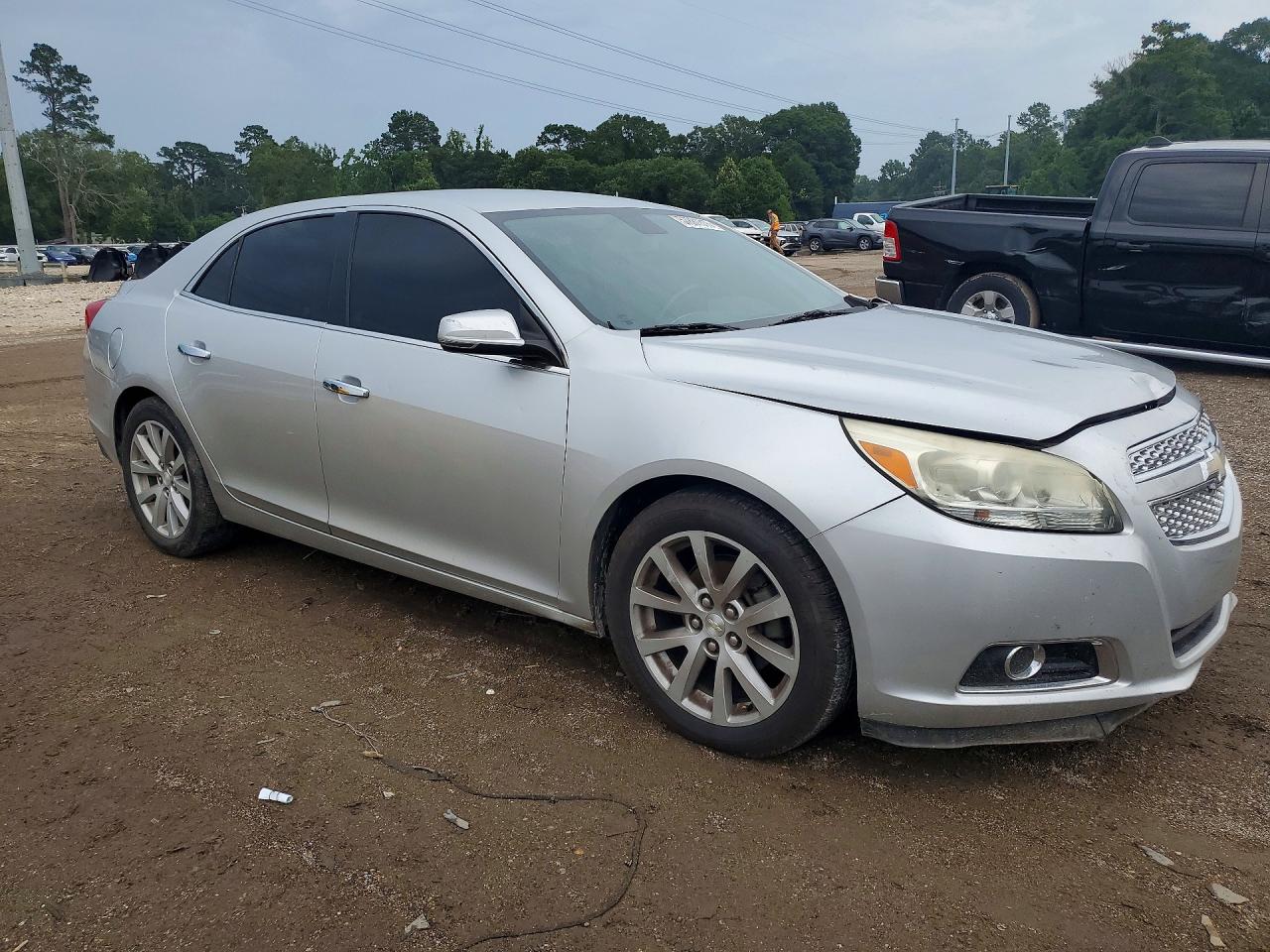 2013 Chevrolet Malibu 2lt Silver vin: 1G11E5SA6DF209957