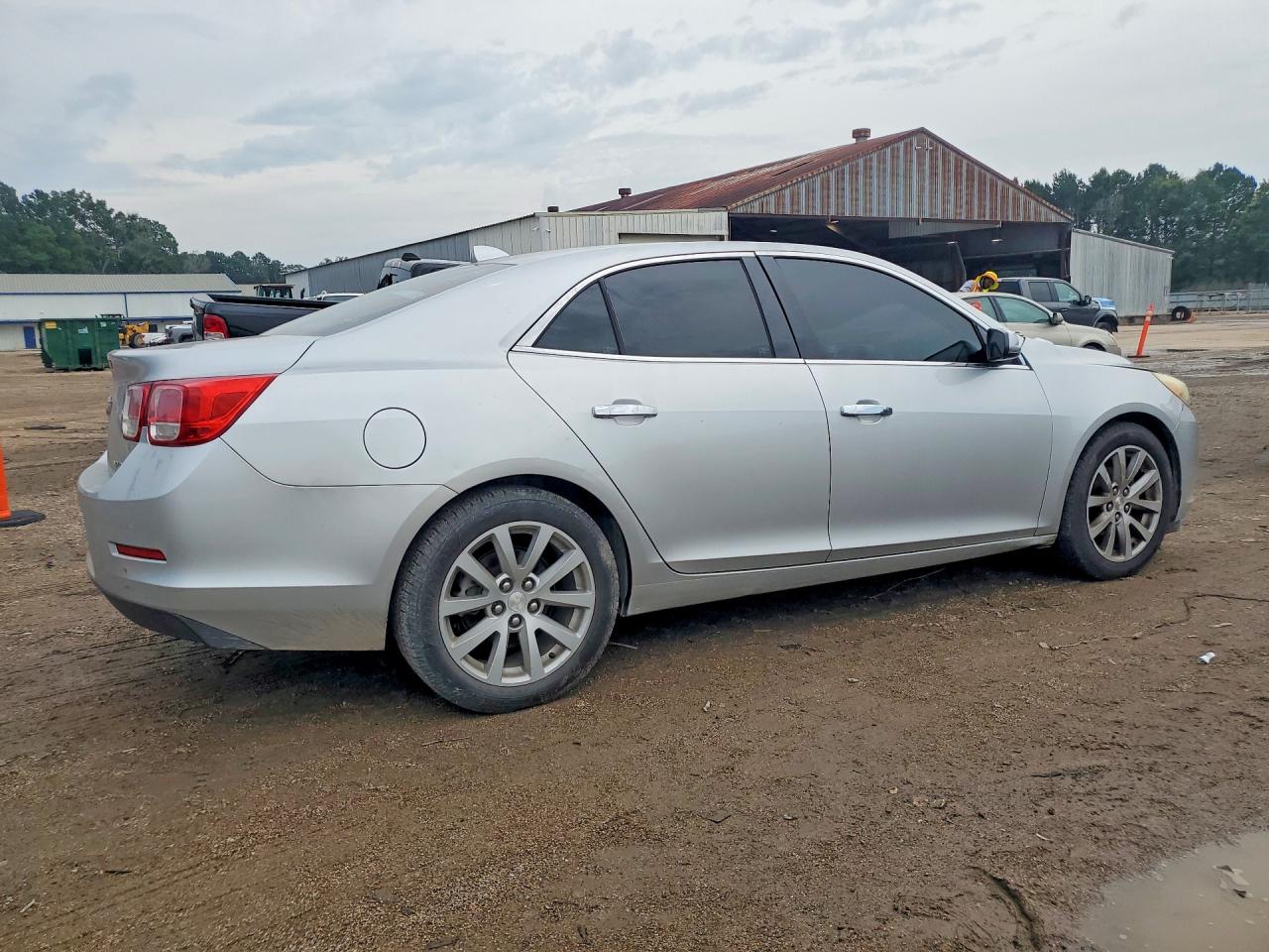 2013 Chevrolet Malibu 2lt Silver vin: 1G11E5SA6DF209957