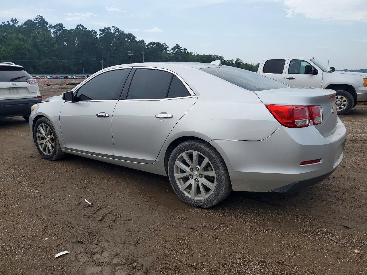 2013 Chevrolet Malibu 2lt Silver vin: 1G11E5SA6DF209957