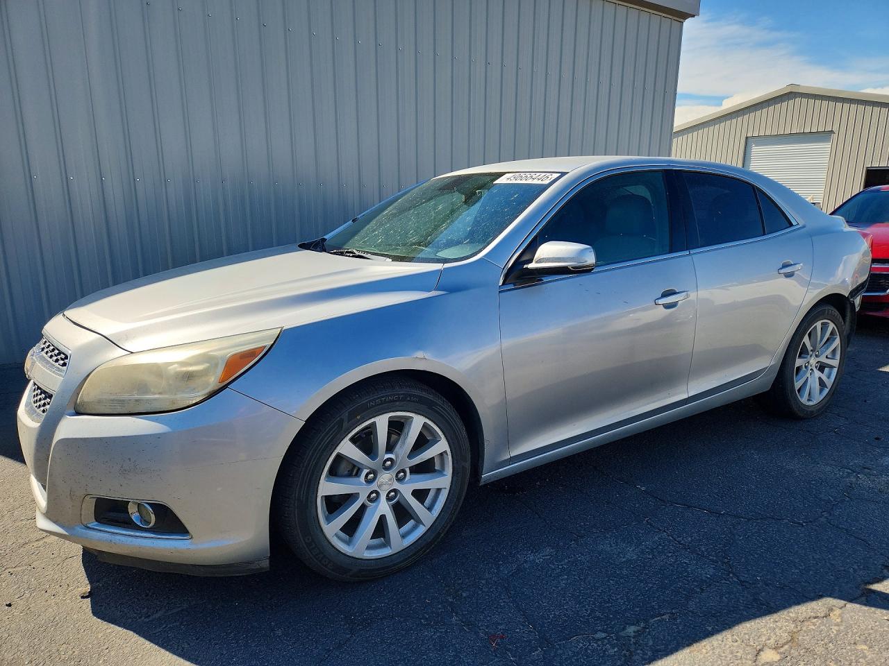 2013 Chevrolet Malibu 2lt Silver vin: 1G11E5SA6DF278745
