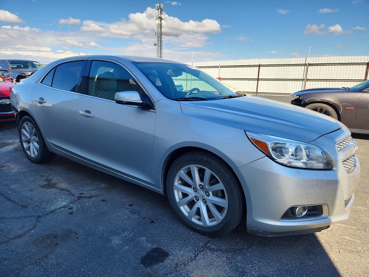2013 Chevrolet Malibu 2lt Silver vin: 1G11E5SA6DF278745