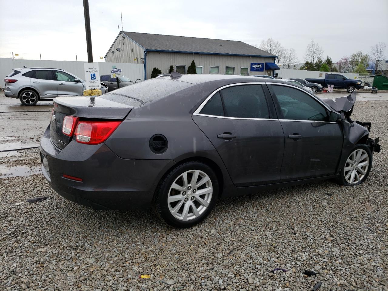 2013 Chevrolet Malibu 2lt Charcoal vin: 1G11E5SA6DF279944