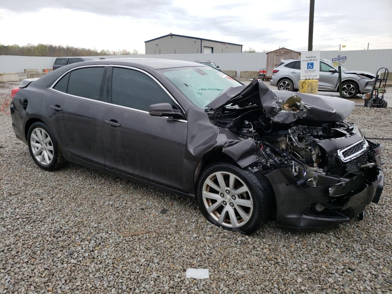 2013 Chevrolet Malibu 2lt Charcoal vin: 1G11E5SA6DF279944