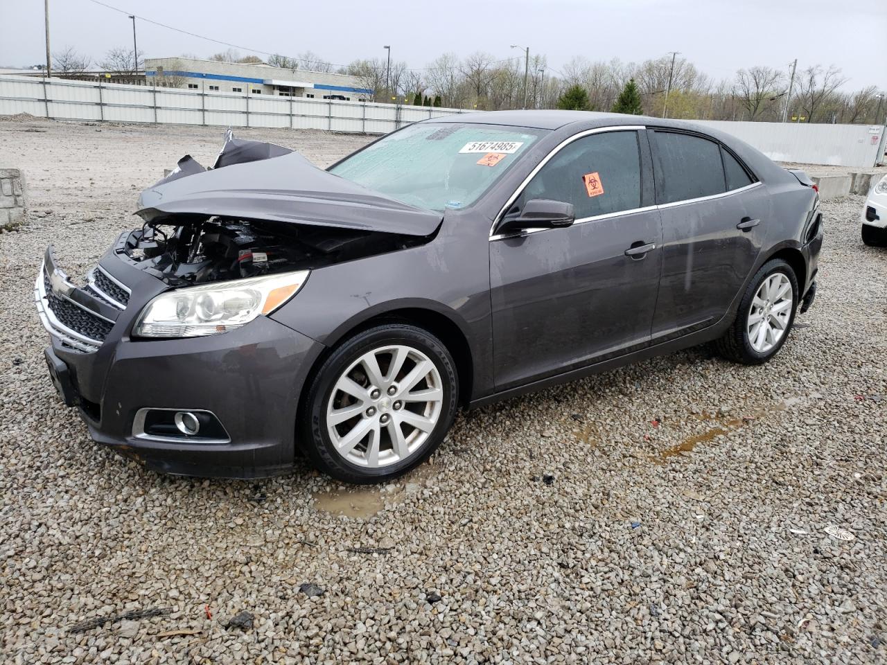 2013 Chevrolet Malibu 2lt Charcoal vin: 1G11E5SA6DF279944