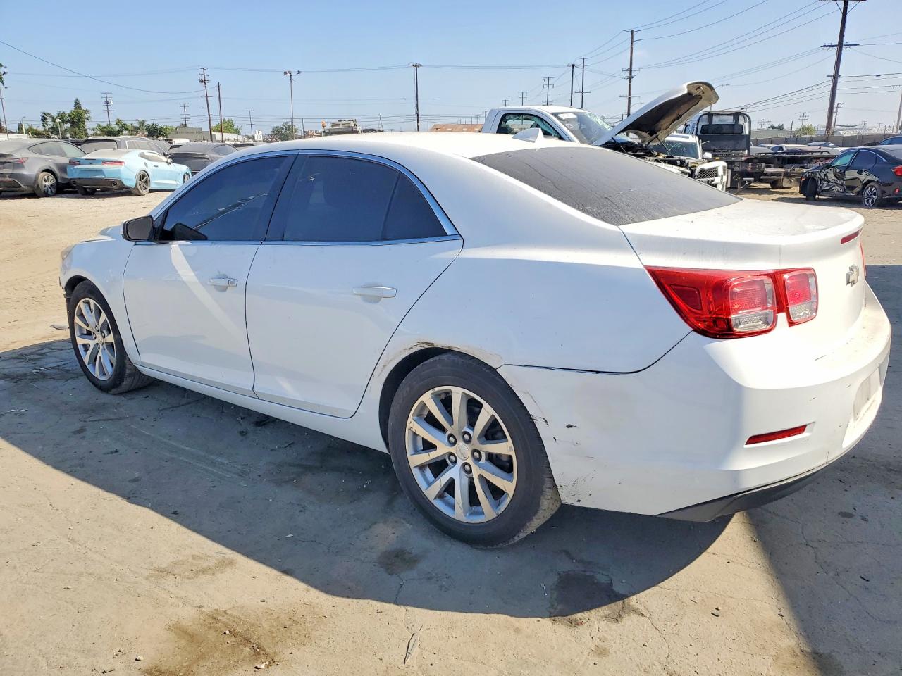 2013 Chevrolet Malibu 2lt White vin: 1G11E5SA6DF290443