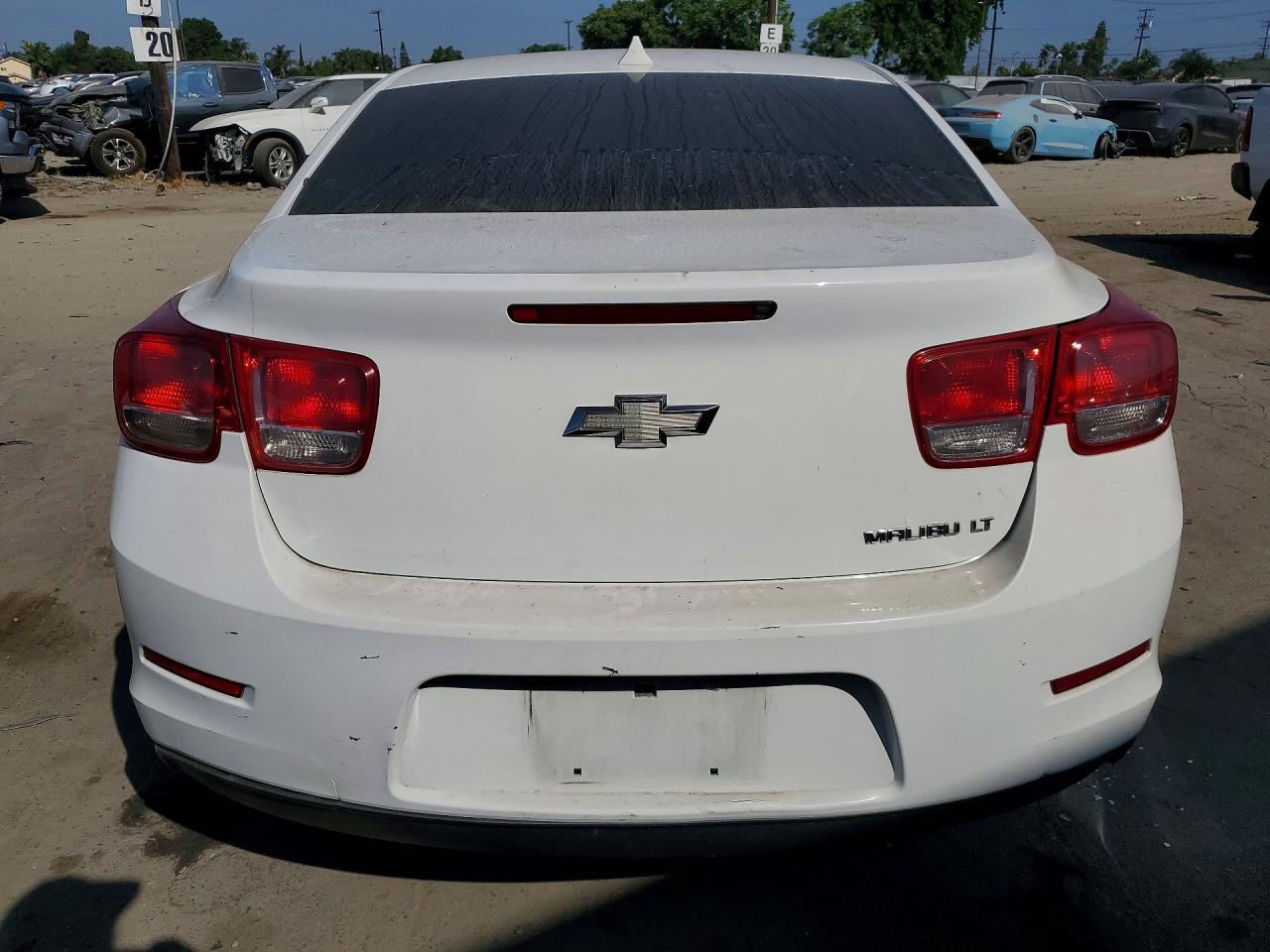 2013 Chevrolet Malibu 2lt White vin: 1G11E5SA6DF290443