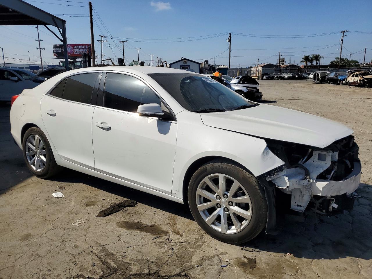 2013 Chevrolet Malibu 2lt White vin: 1G11E5SA6DF290443
