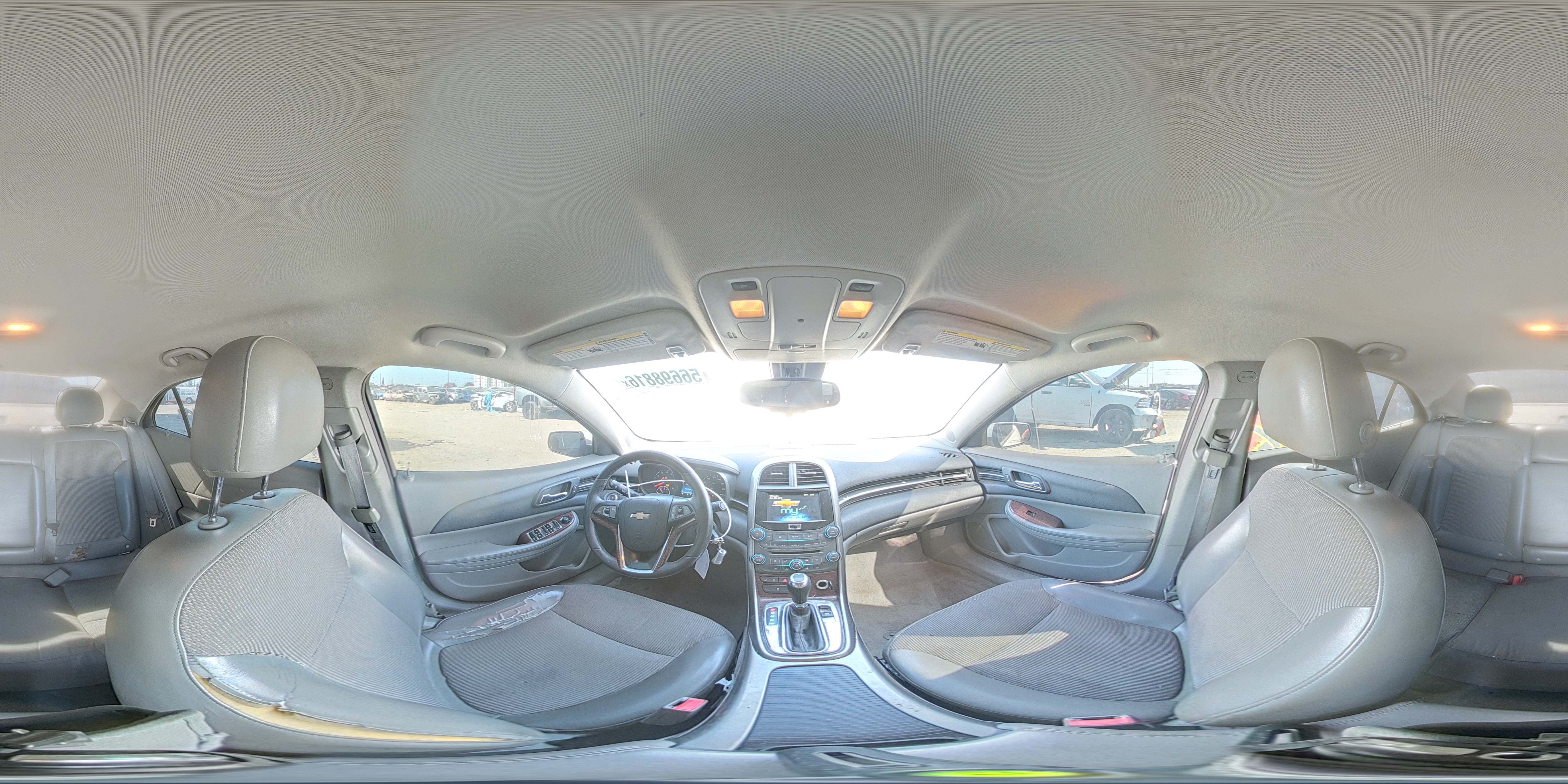2013 Chevrolet Malibu 2lt White vin: 1G11E5SA6DF290443