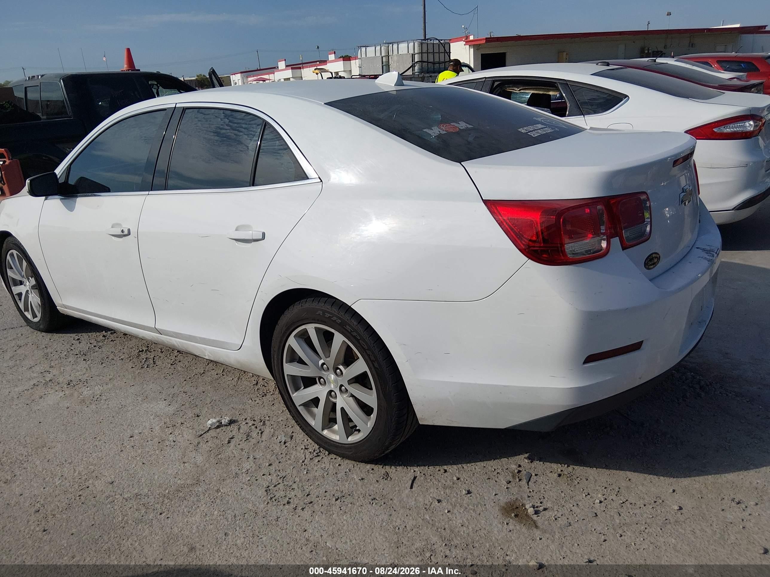 2013 Chevrolet Malibu 2lt Белый vin: 1G11E5SA6DF320766