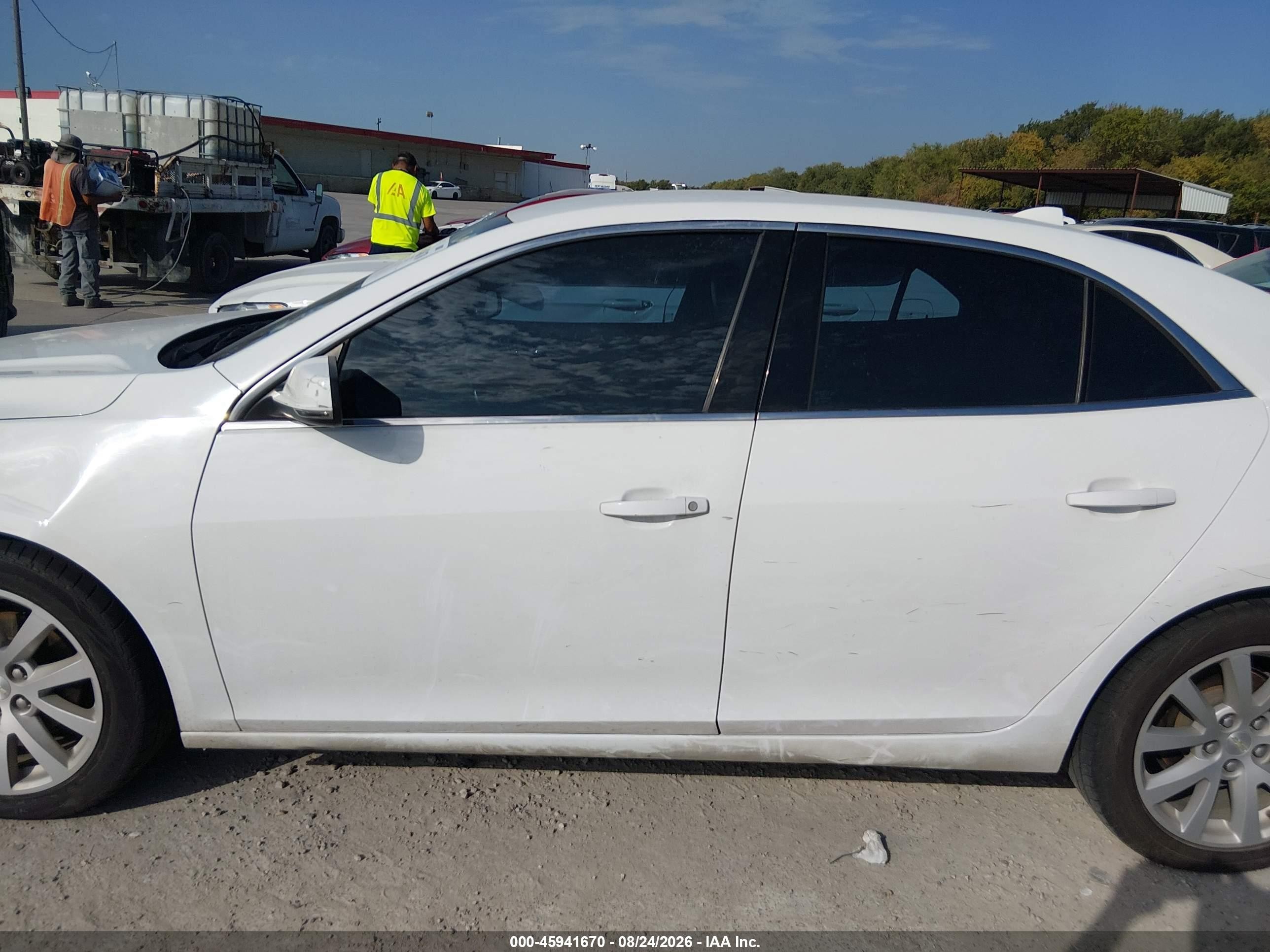 2013 Chevrolet Malibu 2lt Белый vin: 1G11E5SA6DF320766