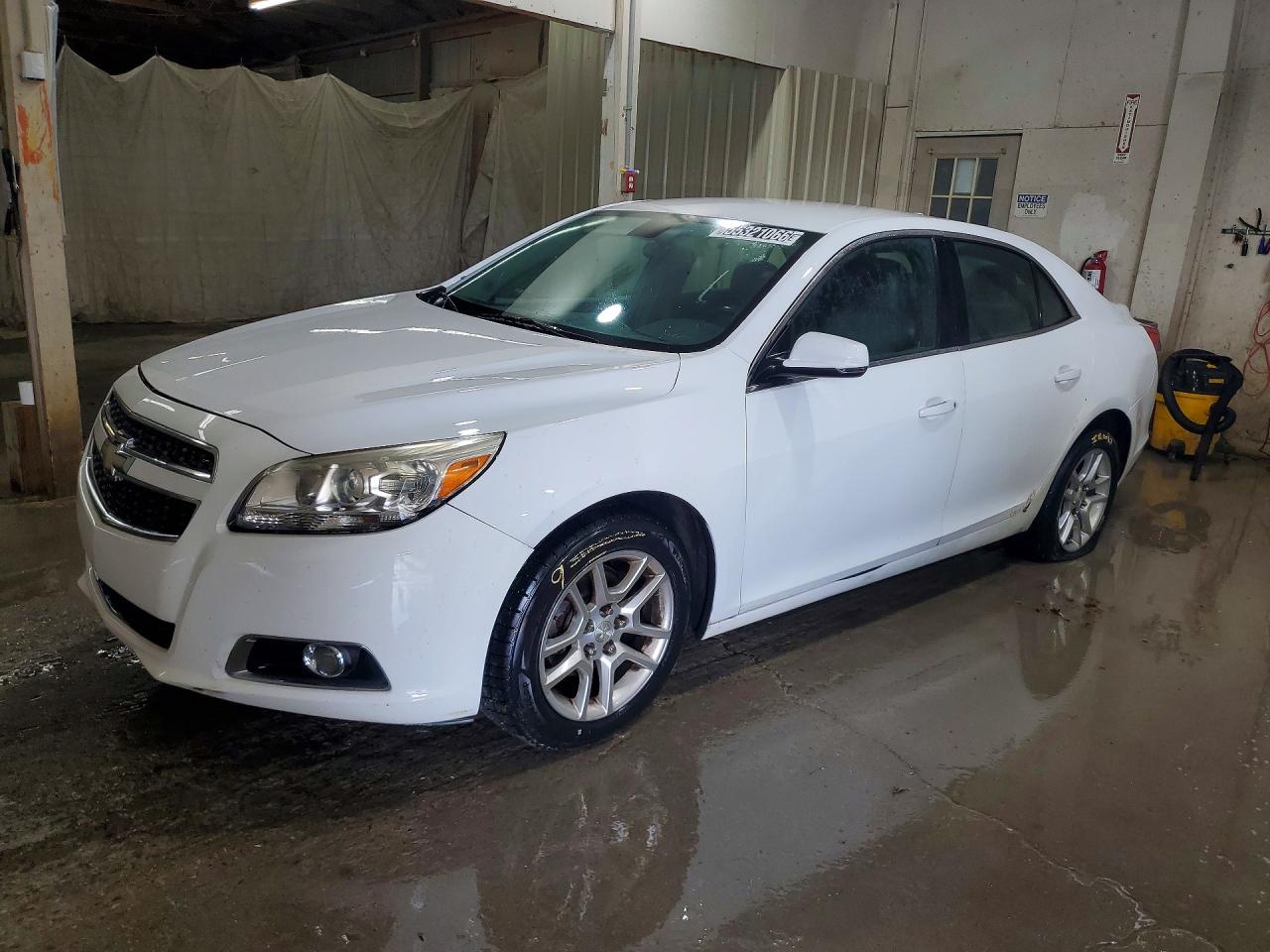 2013 Chevrolet Malibu 2lt White vin: 1G11E5SA6DF328043