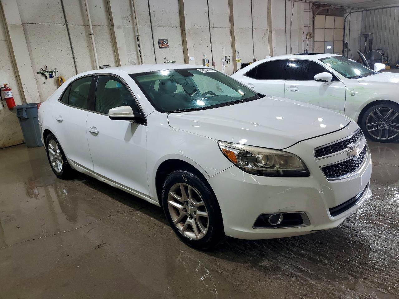2013 Chevrolet Malibu 2lt White vin: 1G11E5SA6DF328043