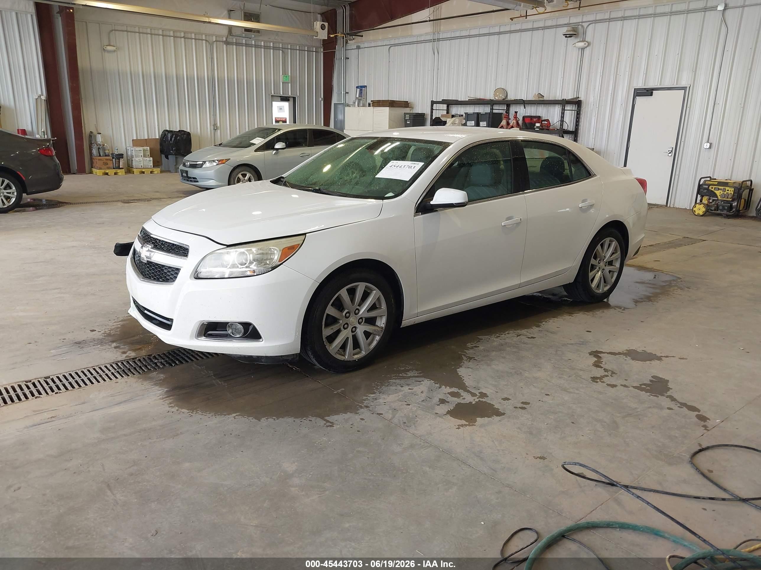 2013 Chevrolet Malibu 2lt Белый vin: 1G11E5SA6DF328091