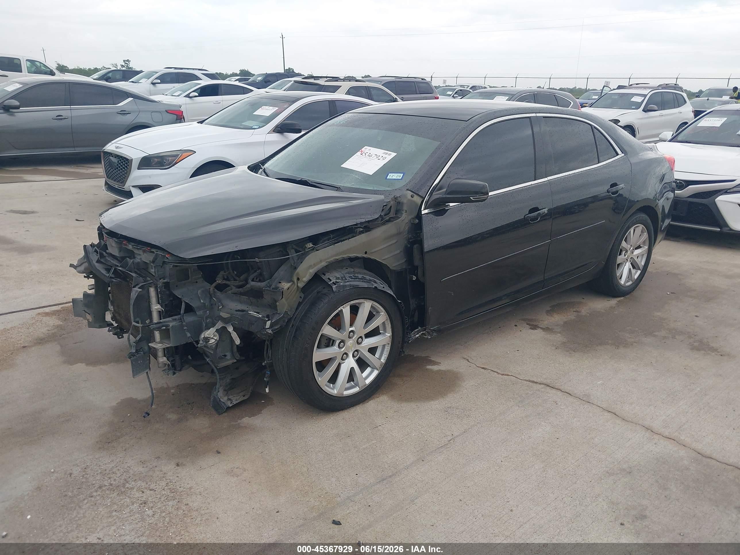 2013 Chevrolet Malibu 2lt Black vin: 1G11E5SA6DF347353