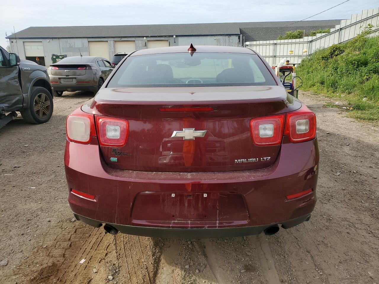2016 Chevrolet Malibu Limited Ltz Burgundy vin: 1G11E5SA6GF136271
