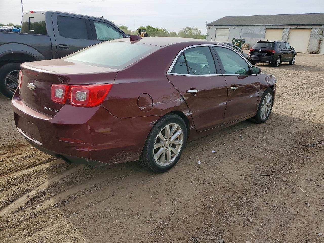 2016 Chevrolet Malibu Limited Ltz Burgundy vin: 1G11E5SA6GF136271