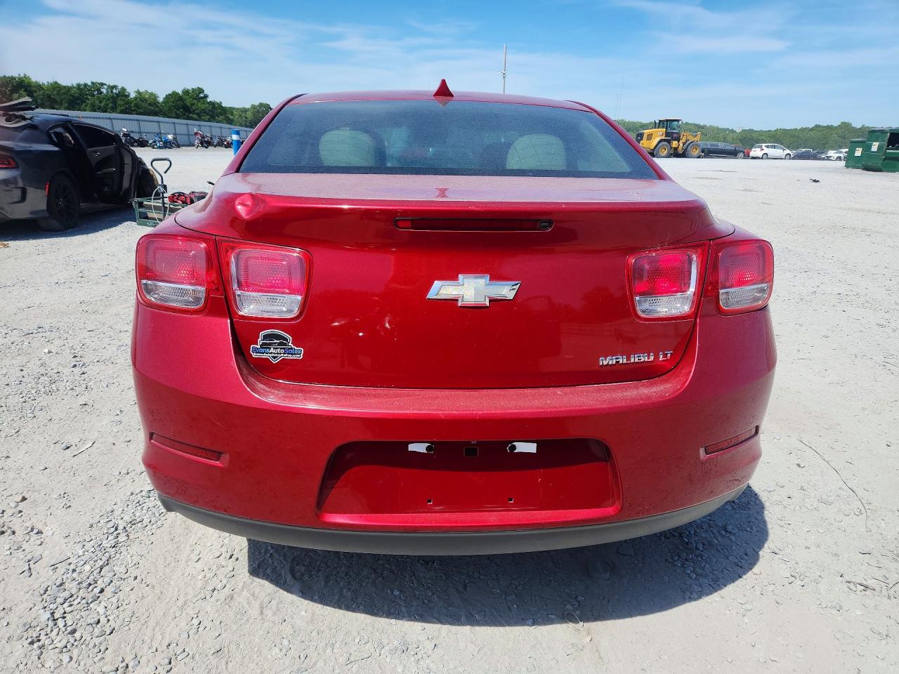 2013 Chevrolet Malibu 2lt Red vin: 1G11E5SA7DF145590
