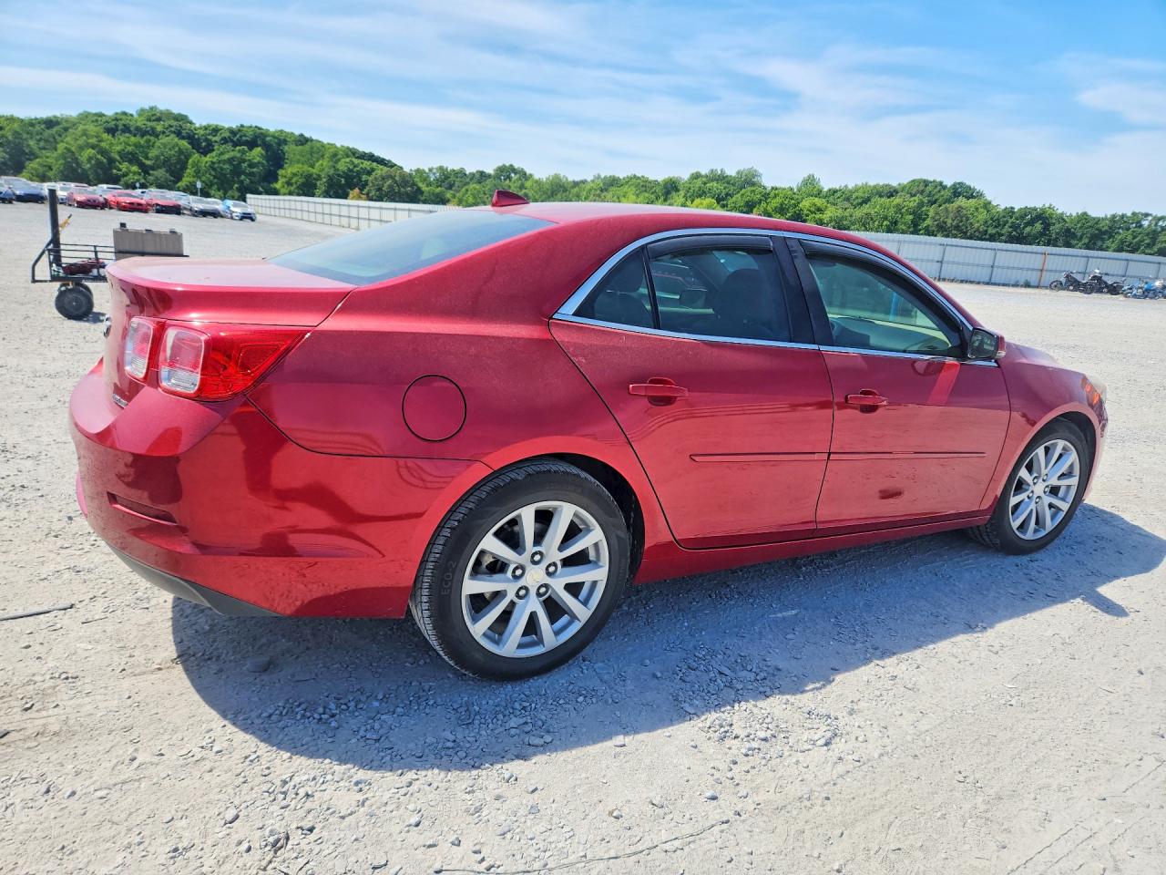 2013 Chevrolet Malibu 2lt Red vin: 1G11E5SA7DF145590