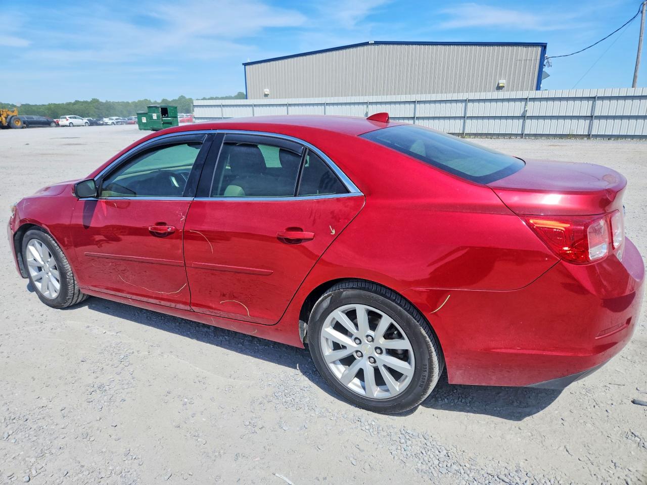 2013 Chevrolet Malibu 2lt Red vin: 1G11E5SA7DF145590