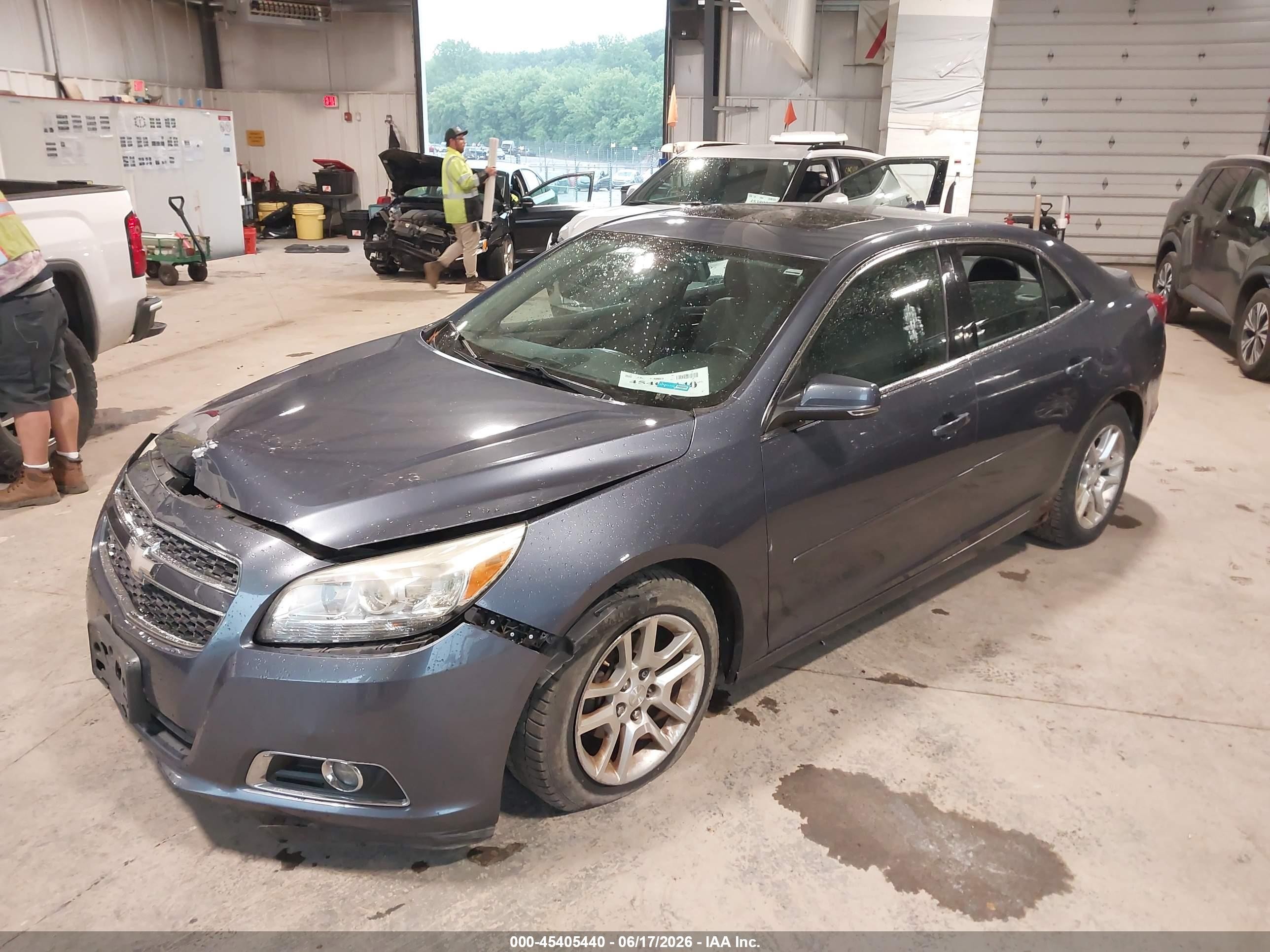 2013 Chevrolet Malibu 2lt Purple vin: 1G11E5SA7DF206257