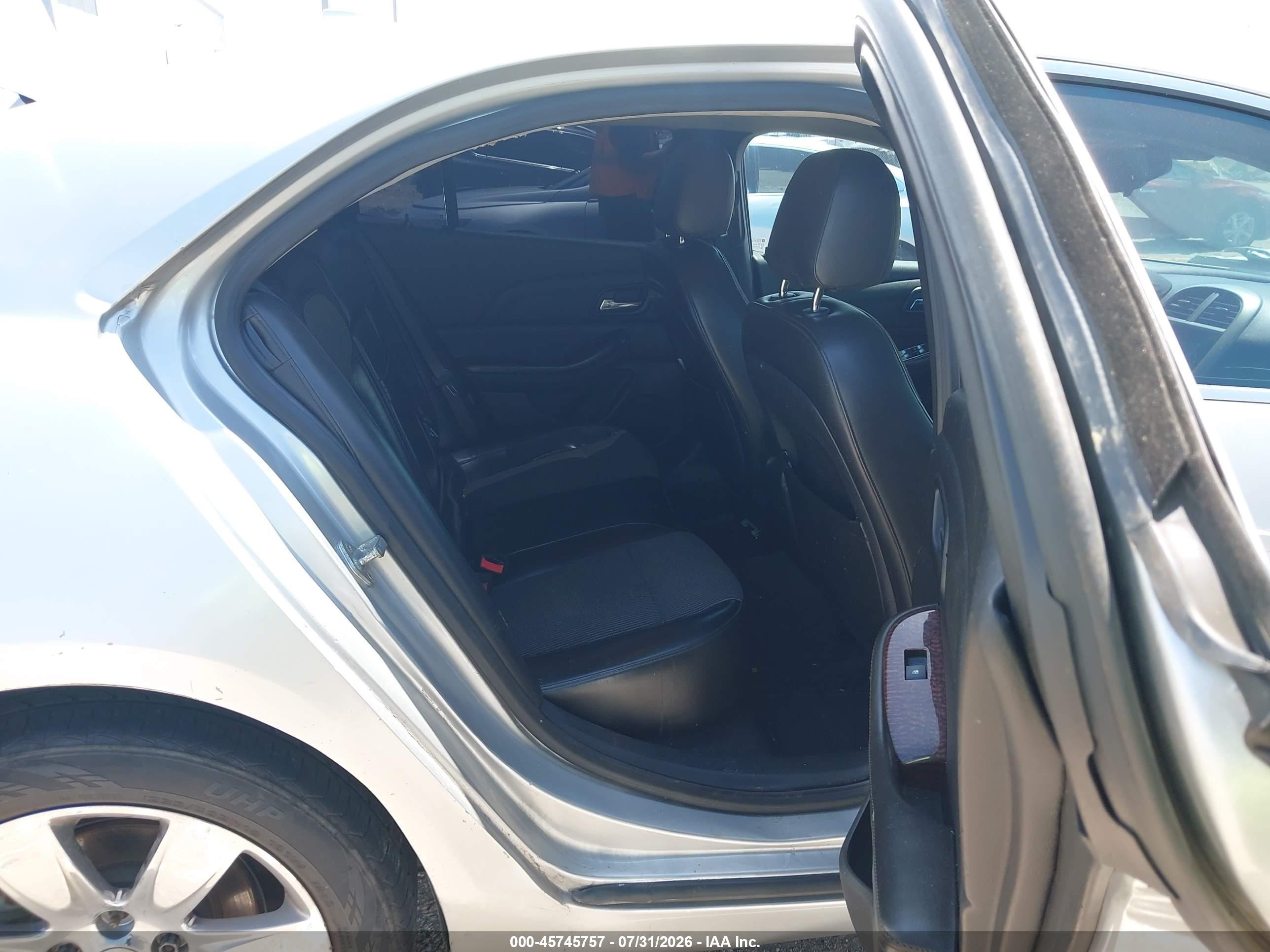 2013 Chevrolet Malibu 2lt Silver vin: 1G11E5SA7DF228288