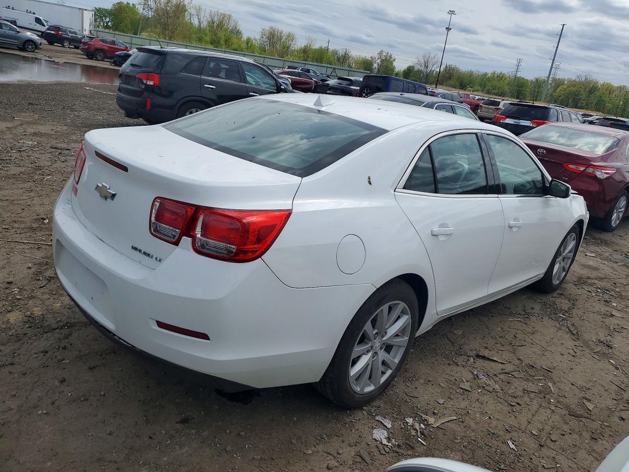 2013 Chevrolet Malibu 2lt White vin: 1G11E5SA7DU141843