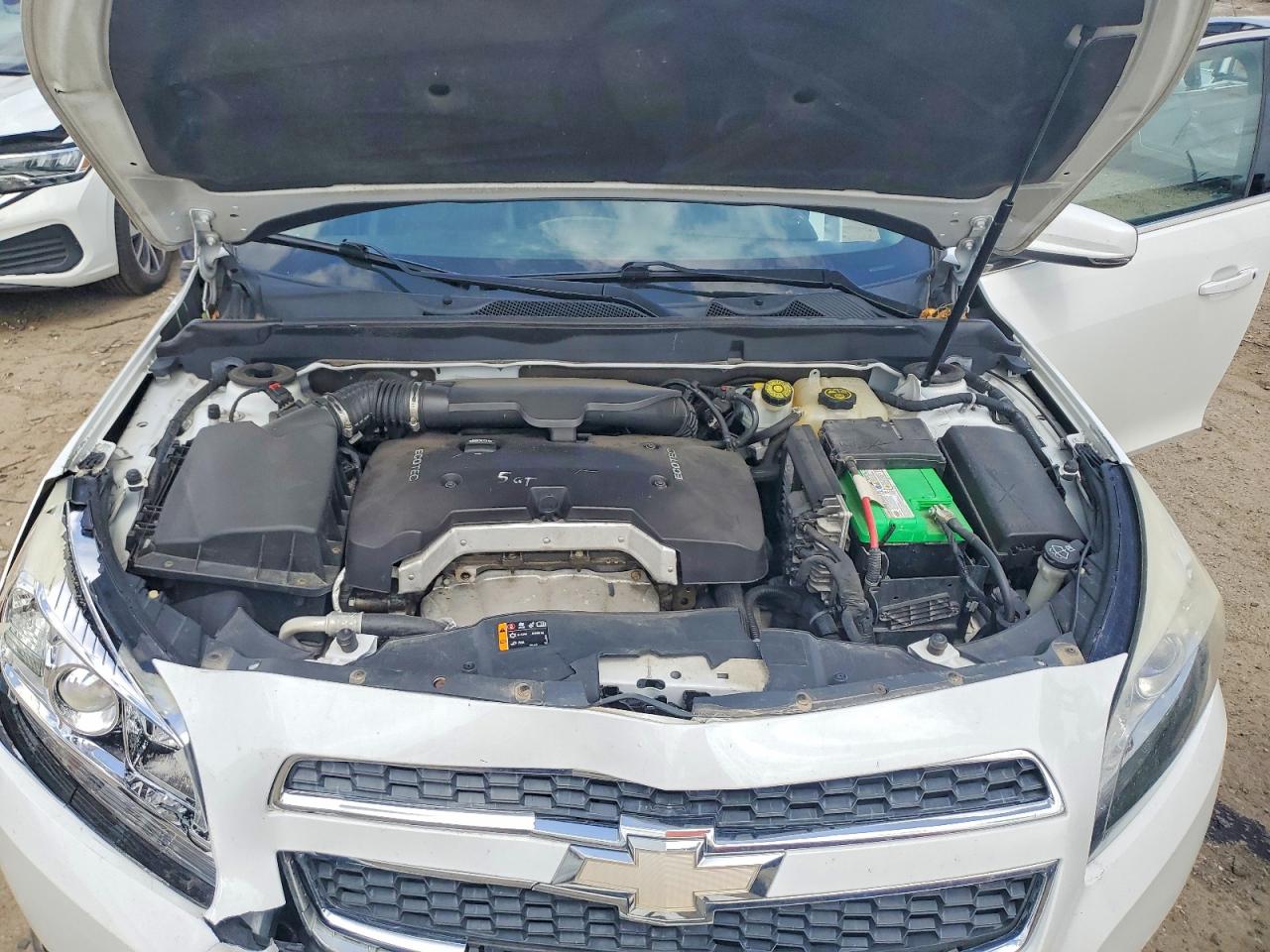 2013 Chevrolet Malibu 2lt White vin: 1G11E5SA7DU141843