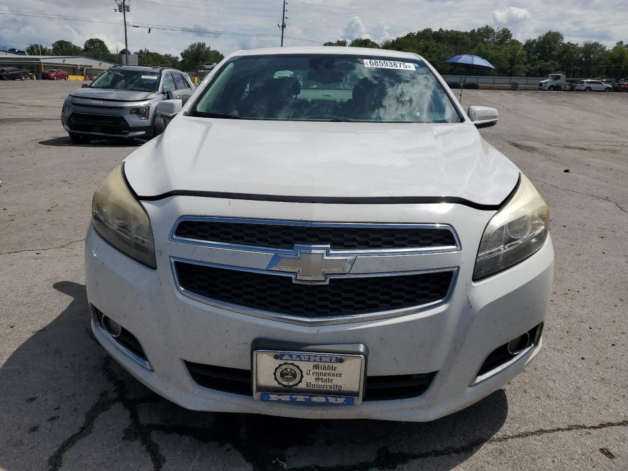2013 Chevrolet Malibu 2lt White vin: 1G11E5SA8DF272266