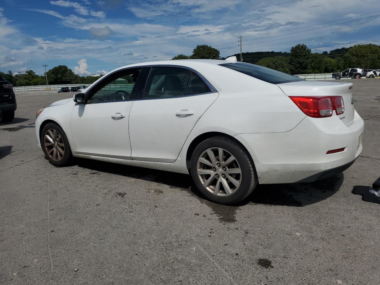 2013 Chevrolet Malibu 2lt White vin: 1G11E5SA8DF272266