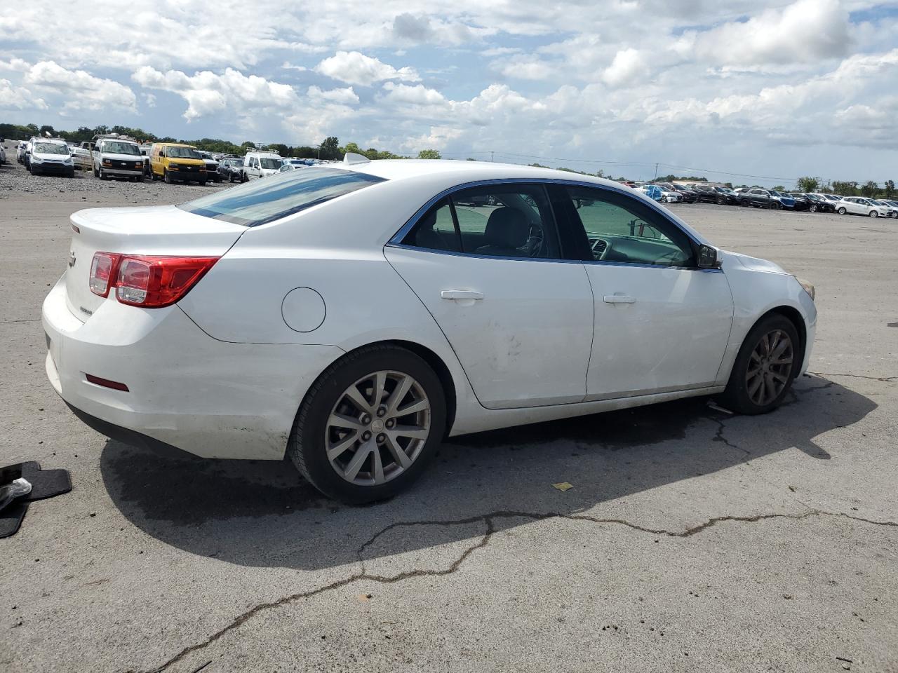 2013 Chevrolet Malibu 2lt White vin: 1G11E5SA8DF272266