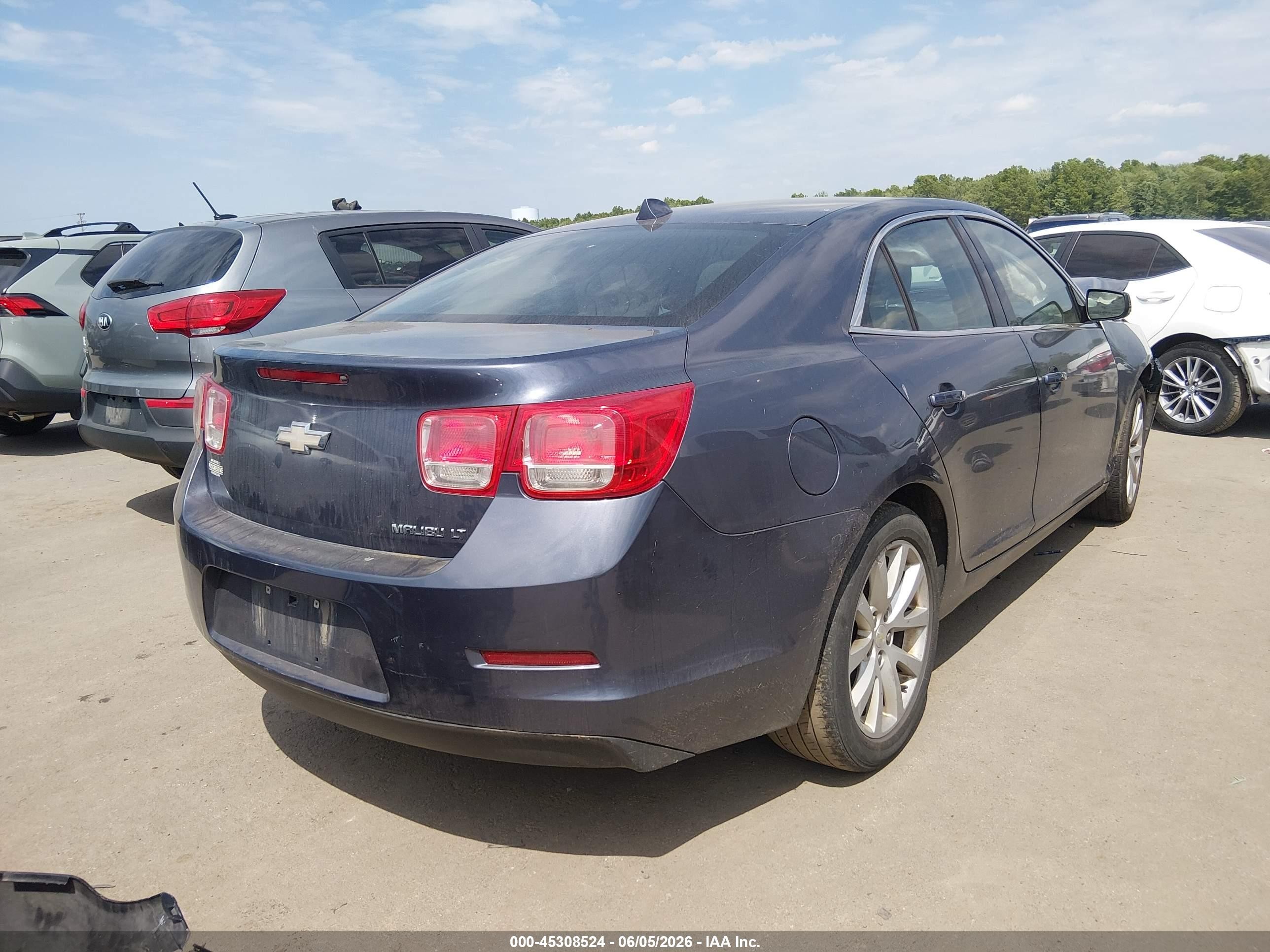 2013 Chevrolet Malibu 2lt Gray vin: 1G11E5SA8DF274485