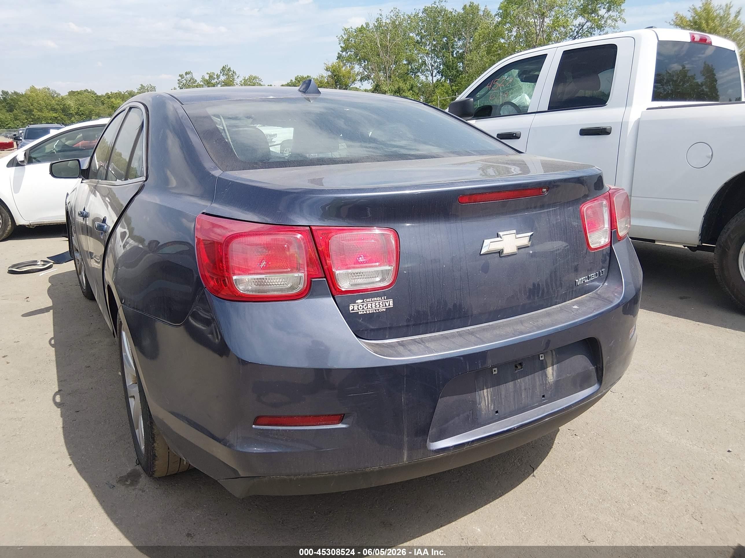 2013 Chevrolet Malibu 2lt Gray vin: 1G11E5SA8DF274485