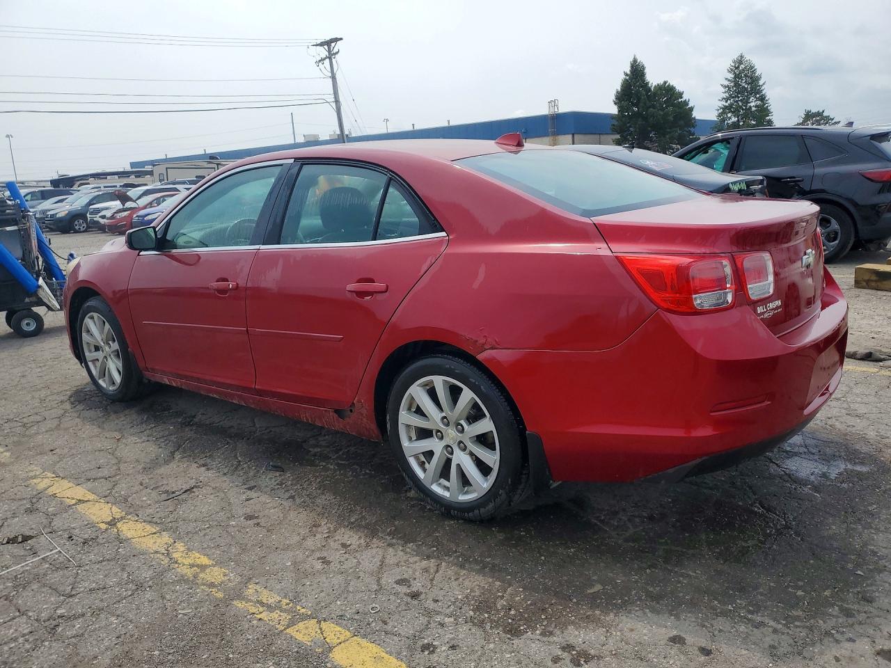 2013 Chevrolet Malibu 2lt Red vin: 1G11E5SA8DF281825