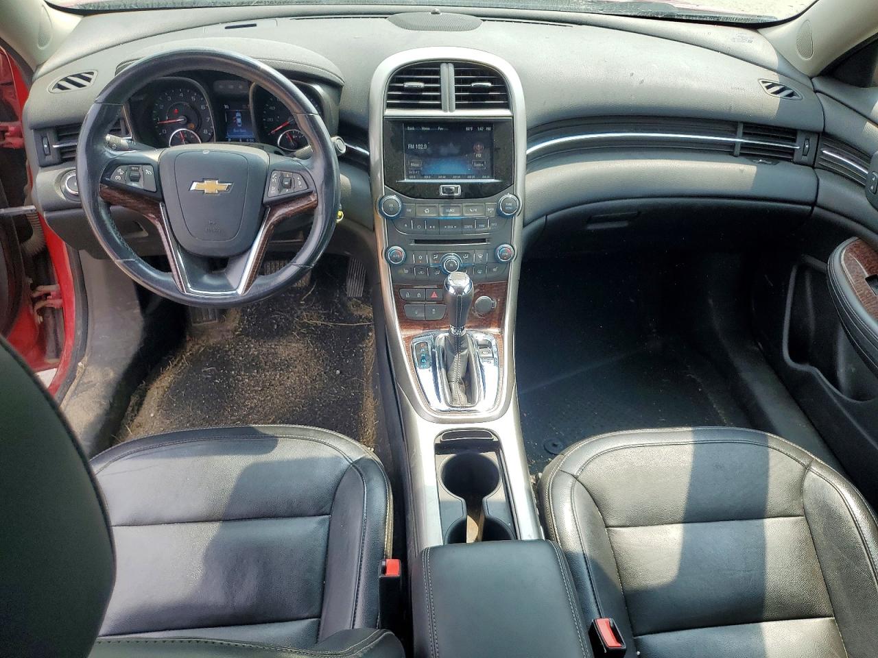 2013 Chevrolet Malibu 2lt Red vin: 1G11E5SA8DF281825