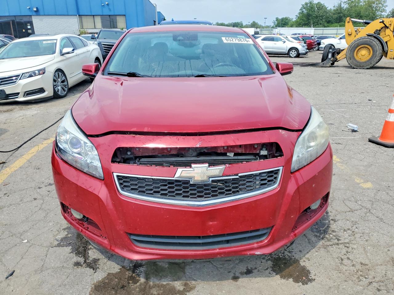 2013 Chevrolet Malibu 2lt Red vin: 1G11E5SA8DF281825