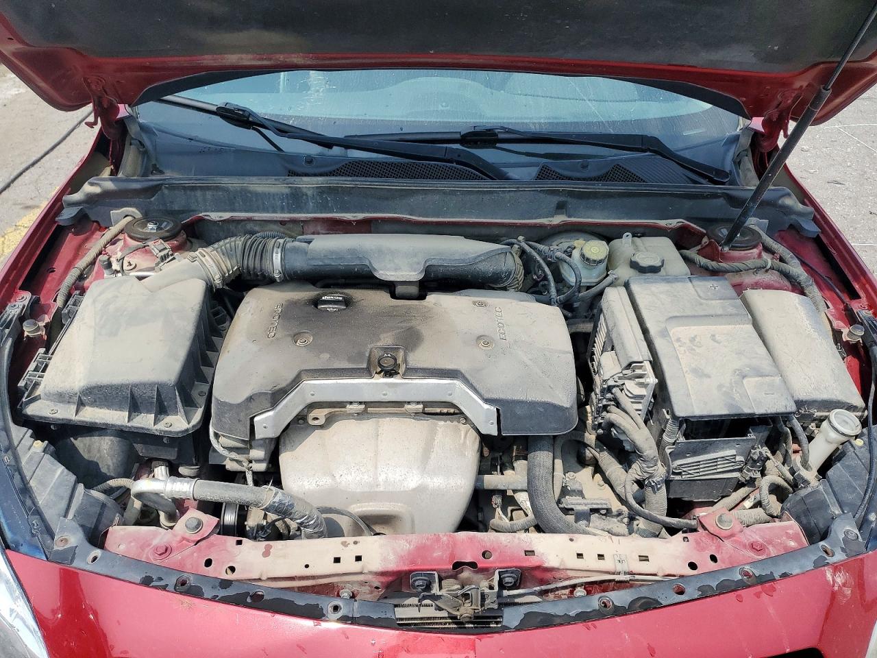2013 Chevrolet Malibu 2lt Red vin: 1G11E5SA8DF281825