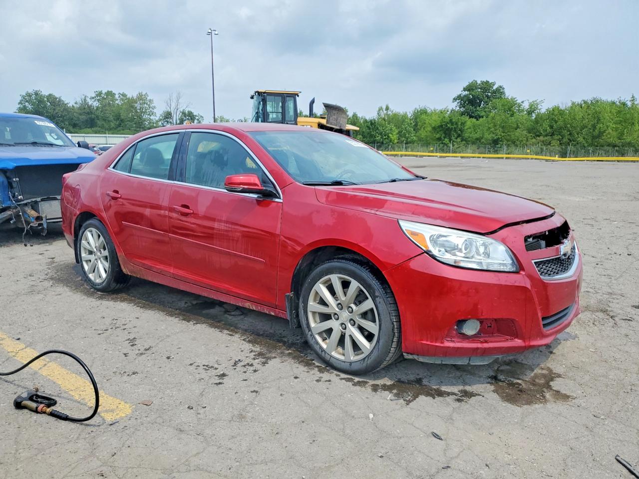2013 Chevrolet Malibu 2lt Red vin: 1G11E5SA8DF281825
