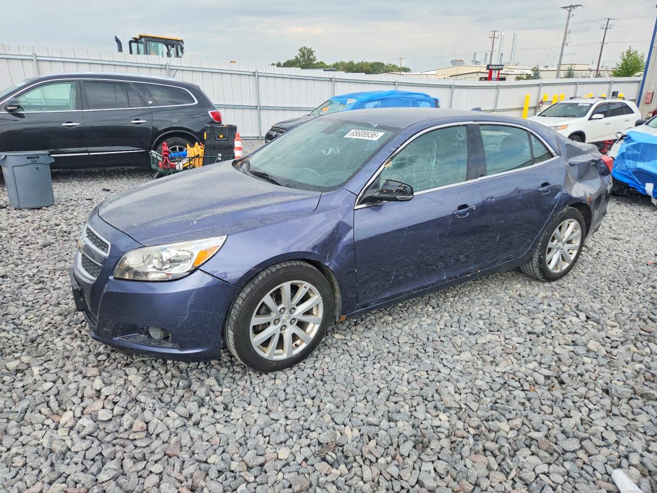 2013 Chevrolet Malibu 2lt Blue vin: 1G11E5SA8DF304276