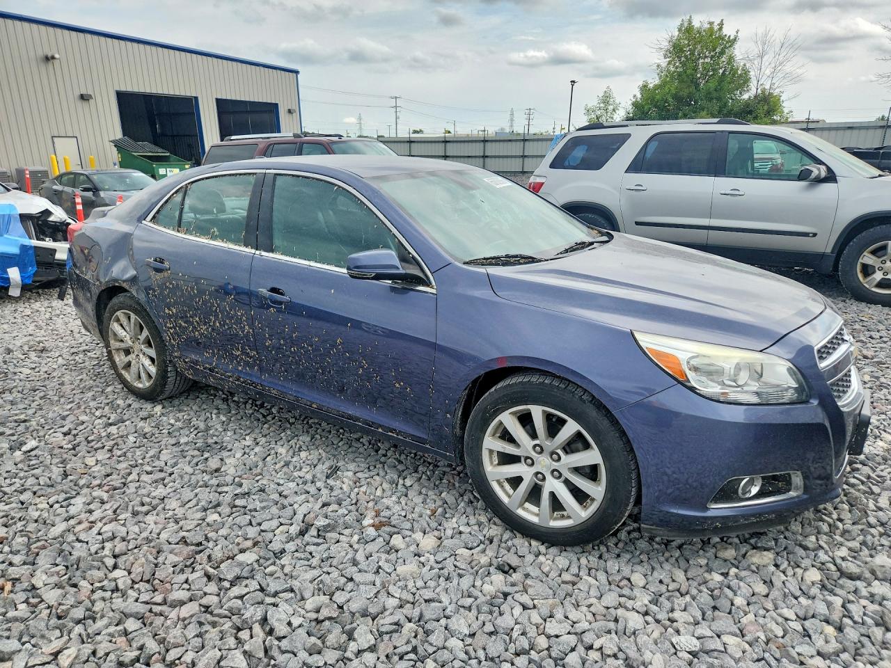 2013 Chevrolet Malibu 2lt Blue vin: 1G11E5SA8DF304276