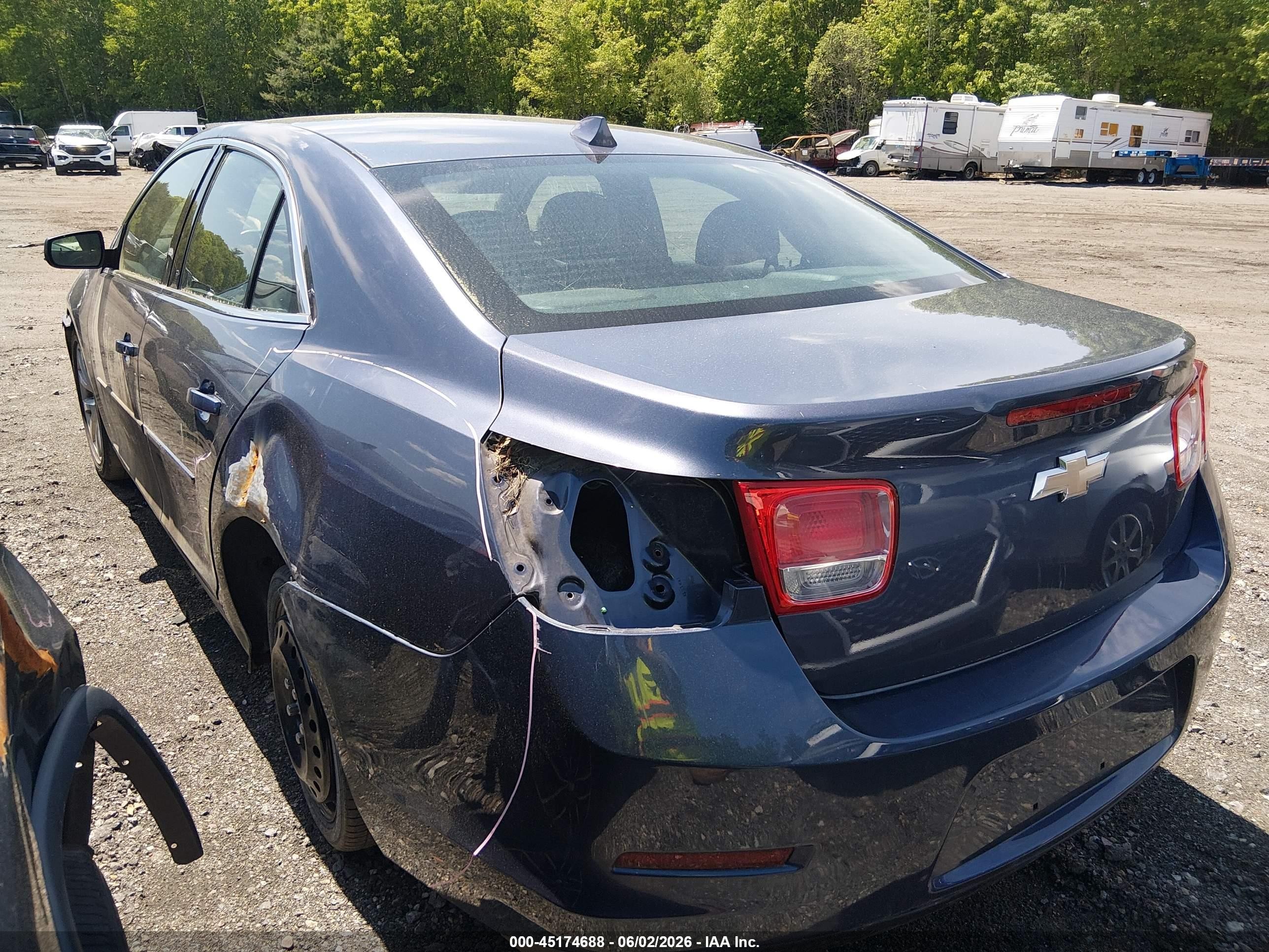 2013 Chevrolet Malibu 2lt Blue vin: 1G11E5SA8DF337259