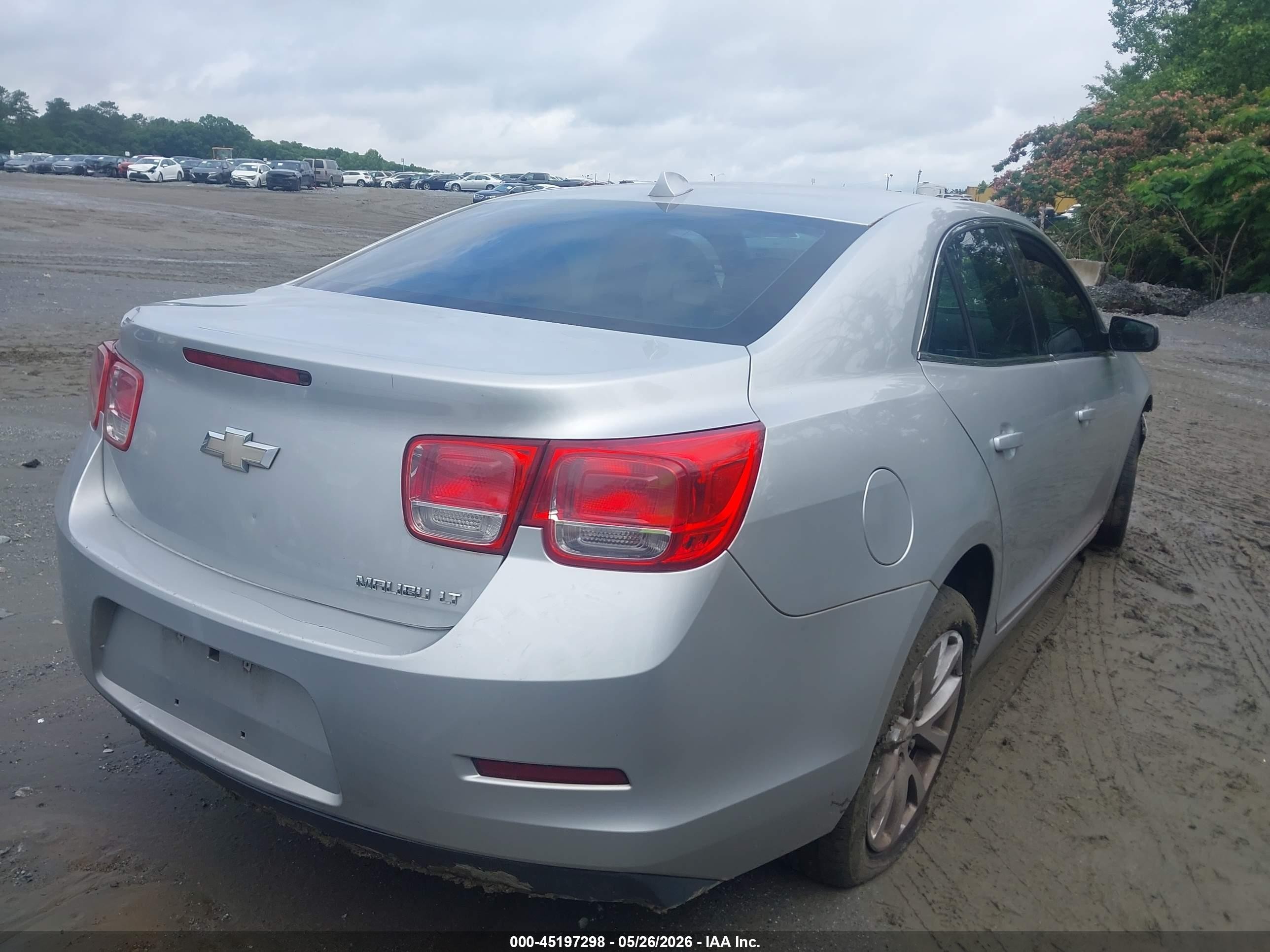 2013 Chevrolet Malibu 2lt Silver vin: 1G11E5SA8DU142824