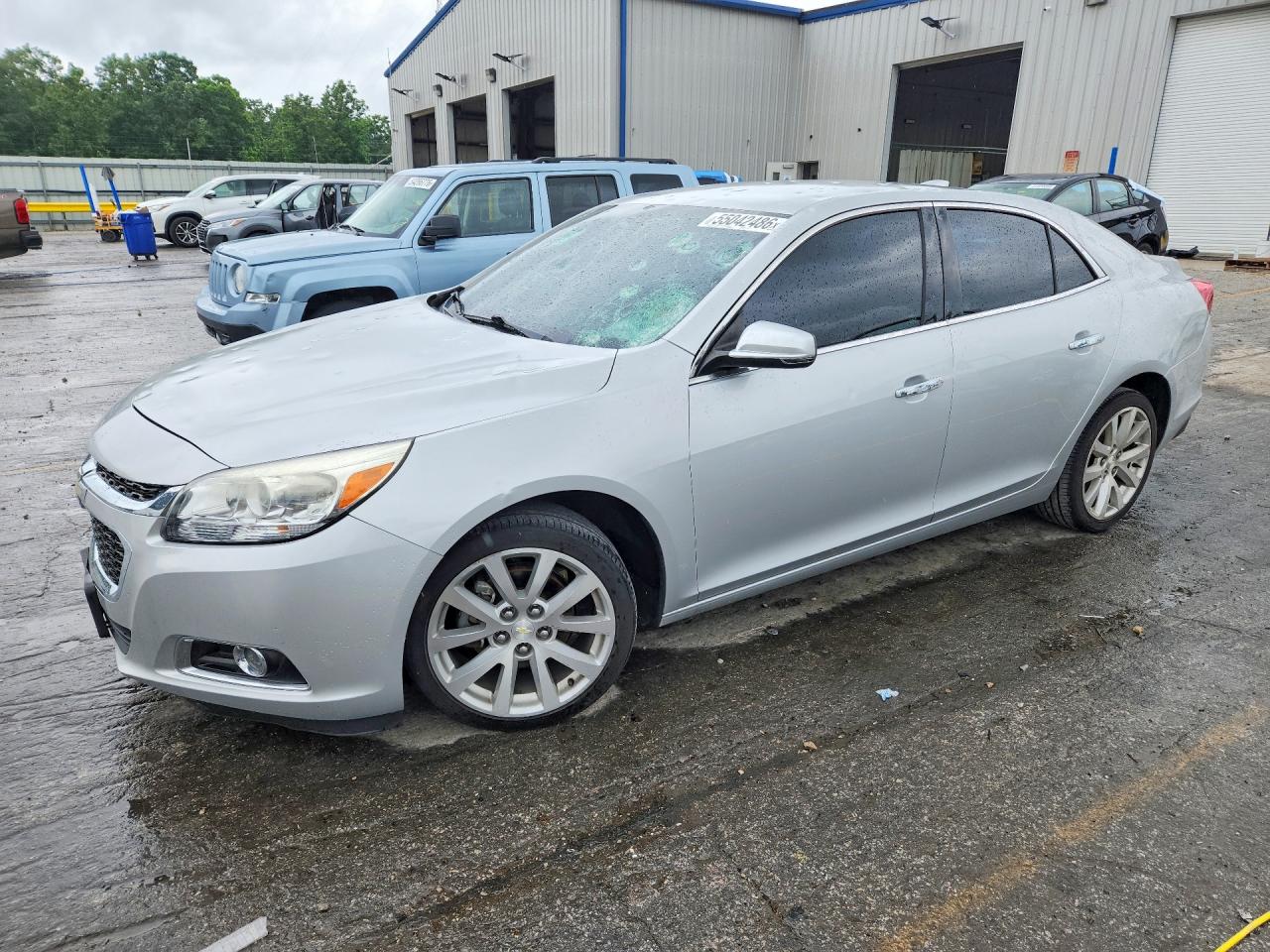 2016 Chevrolet Malibu Limited Ltz Silver vin: 1G11E5SA8GF108214