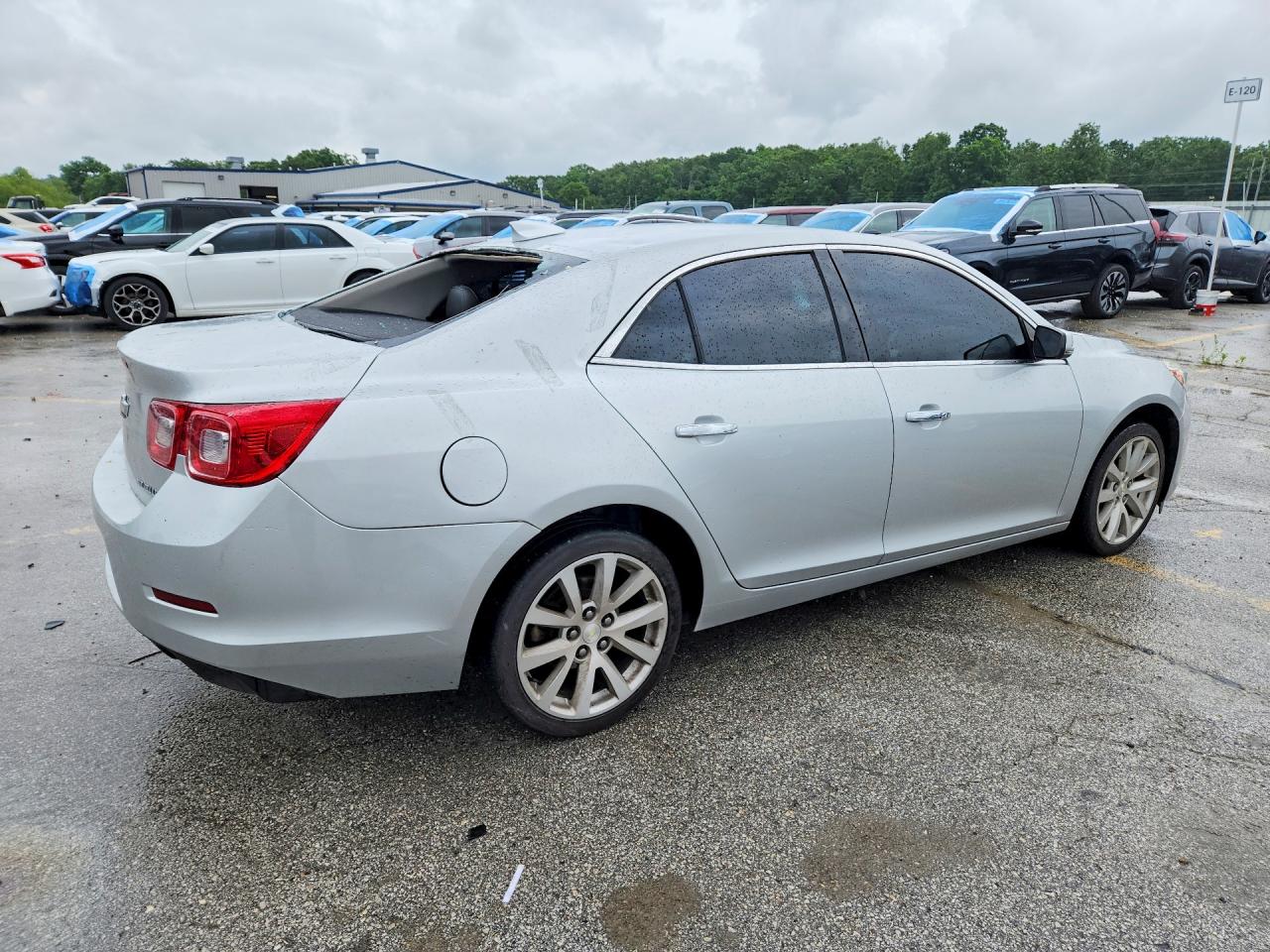 2016 Chevrolet Malibu Limited Ltz Серебряный vin: 1G11E5SA8GF108214