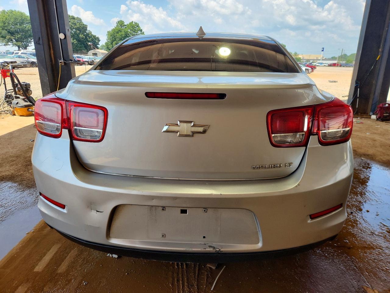 2013 Chevrolet Malibu 2lt Silver vin: 1G11E5SA9DF153710