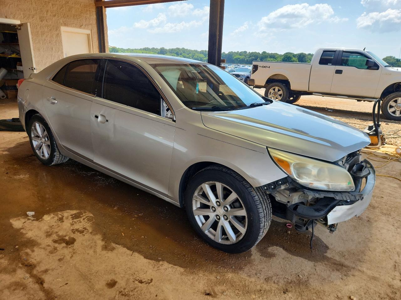2013 Chevrolet Malibu 2lt Silver vin: 1G11E5SA9DF153710