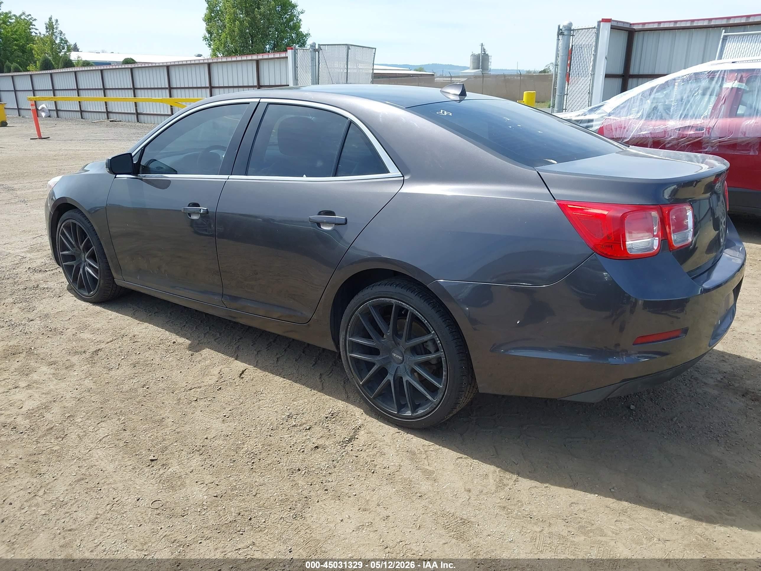 2013 Chevrolet Malibu 2lt Gray vin: 1G11E5SA9DF240815